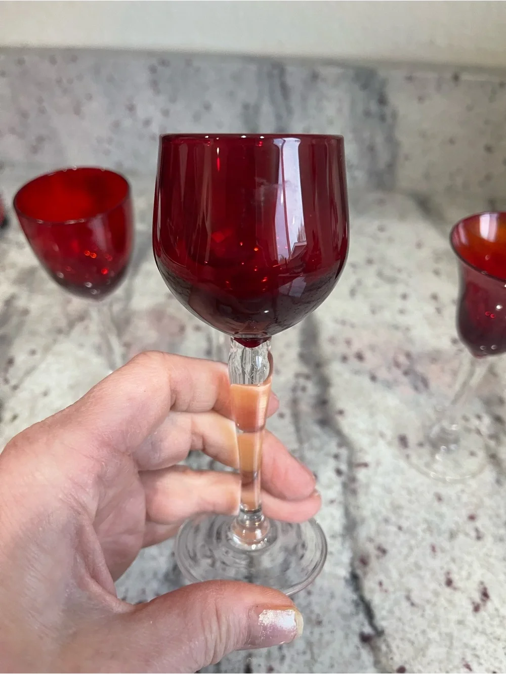 Crate&Barrel four red